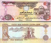 *5 Dirhamov Spojené Arabské Emiráty 2007, P19 UNC - Kliknutím na obrázok zatvorte -